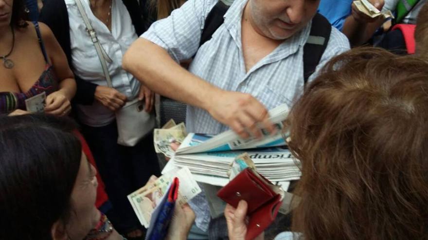 Se agotaron en el camino